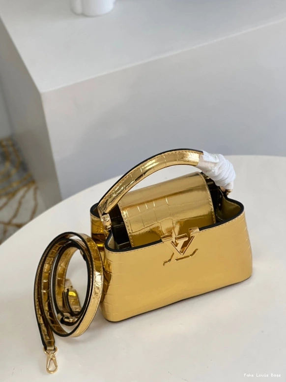 Fake Louis Bags CAPUCINES LOUIS MINI VUITTON 0801